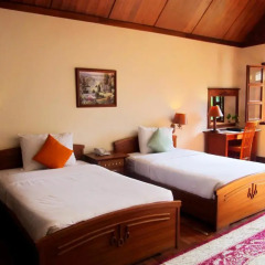 Отель Hoang Anh - Dat Xanh Dalat Resort 3* Номер Делюкс с 2 отдельными кроватями фото 2