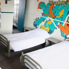 Отель Hôtel Absolute Paris République 2* Кровать в общем номере с двухъярусной кроватью фото 3