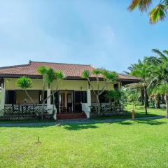 Отель Agribank Hoi An Beach Resort 3* Вилла с различными типами кроватей фото 23