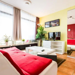 Апартаменты Star Apartments Cologne Кёльн комната для гостей фото 2