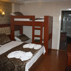 Big Apple Hostel & Hotel Семейный номер Делюкс с двуспальной кроватью