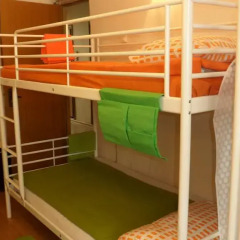 Hostel Vnukovsky Кровать в общем номере с двухъярусной кроватью фото 6