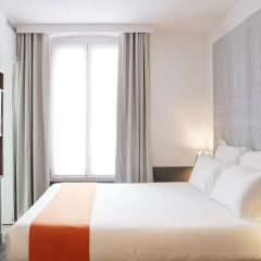 Отель Contact ALIZE MONTMARTRE 3* Улучшенный номер с различными типами кроватей фото 11