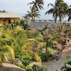 Отель Hon Rom Sunlight Resort пляж