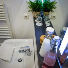 Апартаменты Apartment Central am Zoo ванная