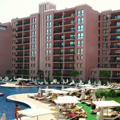 Отель GT Royal Beach Apartments Болгария, Солнечный берег - отзывы, цены и фото номеров - забронировать отель GT Royal Beach Apartments онлайн бассейн фото 2