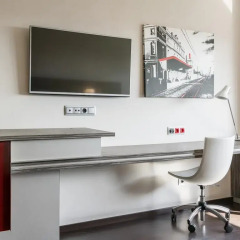 Отель ILUNION Barcelona 4* Стандартный номер с различными типами кроватей фото 13