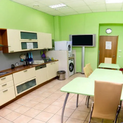 Гостиница Travel Inn Aviamotornaya 2* Кровать в общем номере с двухъярусной кроватью фото 12
