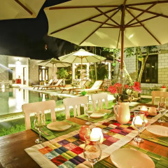 Отель Mr Tho Garden Villas питание фото 3