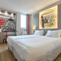 Отель Kyriad Paris Nord Porte de St Ouen 3* Стандартный номер с различными типами кроватей фото 5