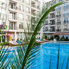 Отель in Dawn Park Aparthotel Болгария, Солнечный берег - отзывы, цены и фото номеров - забронировать отель in Dawn Park Aparthotel онлайн бассейн фото 2