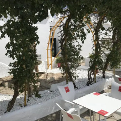 Hotel Restaurante Santa Cruz пляж