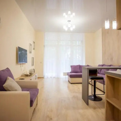 Гостиница Sunny Svetlogorsk 14 в Светлогорске отзывы, цены и фото номеров - забронировать гостиницу Sunny Svetlogorsk 14 онлайн Светлогорск комната для гостей фото 4