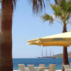 Отель Saranda International Албания, Саранда - отзывы, цены и фото номеров - забронировать отель Saranda International онлайн пляж
