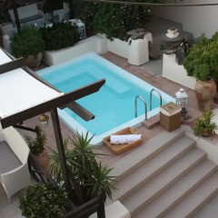 Отель Lava Suites and Lounge Греция, Остров Санторини - отзывы, цены и фото номеров - забронировать отель Lava Suites and Lounge онлайн бассейн фото 2