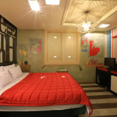 Haeundae Grimm Hotel 2* Номер Делюкс с различными типами кроватей фото 37