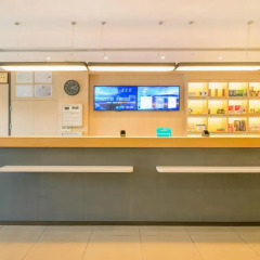 Отель Hanting Hotel Shenzhen Zhuzilin Китай, Шэньчжэнь - отзывы, цены и фото номеров - забронировать отель Hanting Hotel Shenzhen Zhuzilin онлайн интерьер отеля