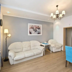 Апартаменты Royal Apartments - Apartament Miami Сопот комната для гостей фото 3