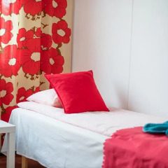Отель Guesthouse Stranda Helsinki 2* Стандартный номер с 2 отдельными кроватями (общая ванная комната) фото 7
