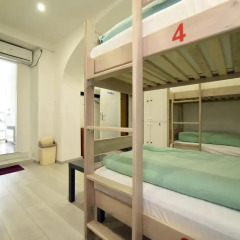 Hostel Temza Кровать в общем номере с двухъярусной кроватью фото 8
