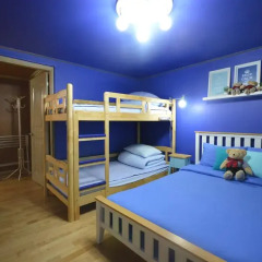 Отель Han River Guesthouse 2* Семейная студия с двуспальной кроватью фото 26