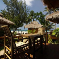 Отель Bow Thong Beach Resort 3* Бунгало Делюкс с различными типами кроватей фото 2