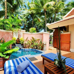 Отель Santiburi Koh Samui, The Leading Hotels of the World 5* Вилла с различными типами кроватей фото 12