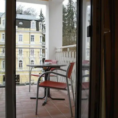 Отель Pension-Apartmany Cesky Dvur балкон