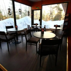 Отель Lapland Hotel Sky Ounasvaara Финляндия, Рованиеми - 2 отзыва об отеле, цены и фото номеров - забронировать отель Lapland Hotel Sky Ounasvaara онлайн балкон