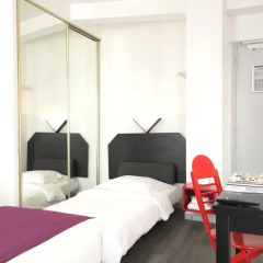 Отель BRH Boulogne Résidence Hôtel 3* Улучшенная студия с различными типами кроватей фото 4
