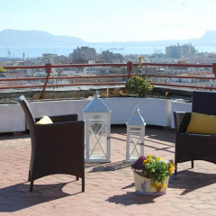 Отель Attico con vista su Palermo Италия, Палермо - отзывы, цены и фото номеров - забронировать отель Attico con vista su Palermo онлайн балкон