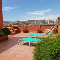 Апартаменты Diagonal Apartments балкон