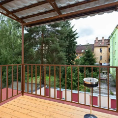 Penzion Hotel Morrison Пльзень балкон