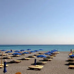 Mitsis Petit Palais Beach Hotel Родос пляж фото 2