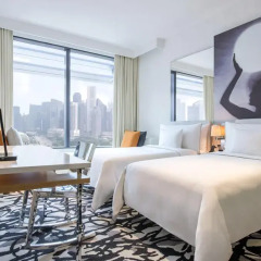 JW Marriott Hotel Singapore South Beach Номер Делюкс с различными типами кроватей