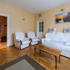 Апартаменты Uyutnyye apartment комната для гостей фото 4