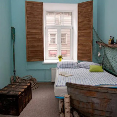 Vintage & Funky Sport Hostel Стандартный номер с двуспальной кроватью (общая ванная комната)