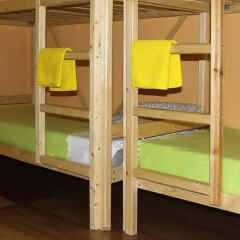 Hostel Brigit na Ladojskoy Кровать в мужском общем номере с двухъярусными кроватями фото 4