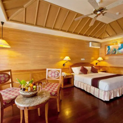 Отель Royal Island Resort And Spa 5* Вилла Пляж разные типы кроватей
