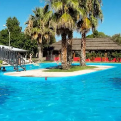 Отель Complejo Turistico Puesta del Sol Сан-Рафаэль бассейн