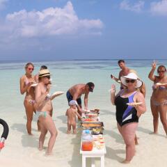 Отель Liberty Guest House Maldives 3* Номер Делюкс с различными типами кроватей фото 10