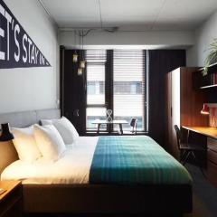 The Student Hotel Amsterdam City 4* Студия с различными типами кроватей фото 2