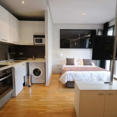 Отель Mon Suites Catedral 4* Студия с различными типами кроватей фото 18