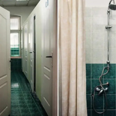 Отель Central Station Hostel Сербия, Белград - отзывы, цены и фото номеров - забронировать отель Central Station Hostel онлайн ванная
