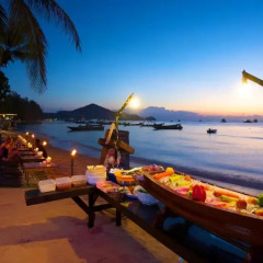Отель Wind Beach Resort Таиланд, Остров Тау - отзывы, цены и фото номеров - забронировать отель Wind Beach Resort онлайн пляж фото 2