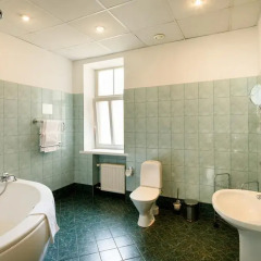 Отель City Hotel Teater Латвия, Рига - - забронировать отель City Hotel Teater, цены и фото номеров ванная