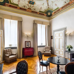 Отель Relais Santa Croce 5* Президентский люкс с различными типами кроватей фото 6