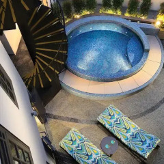 Отель The Scarlet Singapore 4* Номер Делюкс с различными типами кроватей фото 4