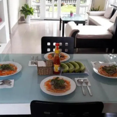 Отель Villa An Nhien Homestay Далат питание