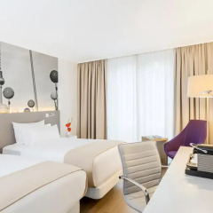 Отель NH Collection Berlin Mitte Am Checkpoint Charlie 4* Улучшенный номер с разными типами кроватей фото 21